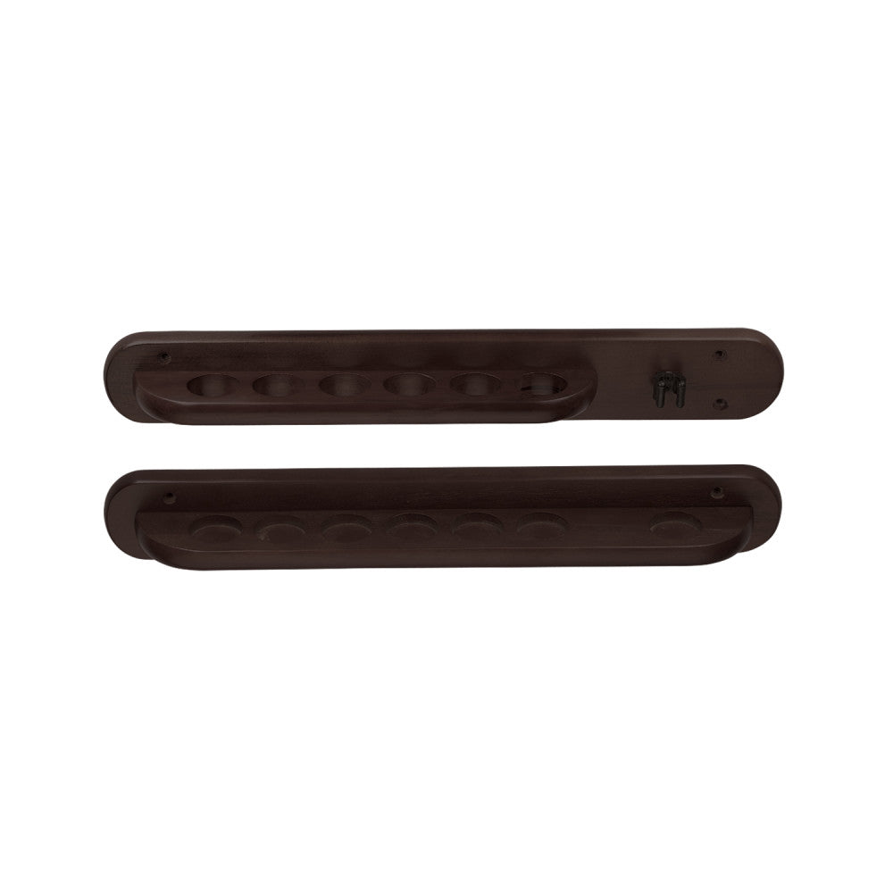 6-Cue Wall Rack with Bridge Clip