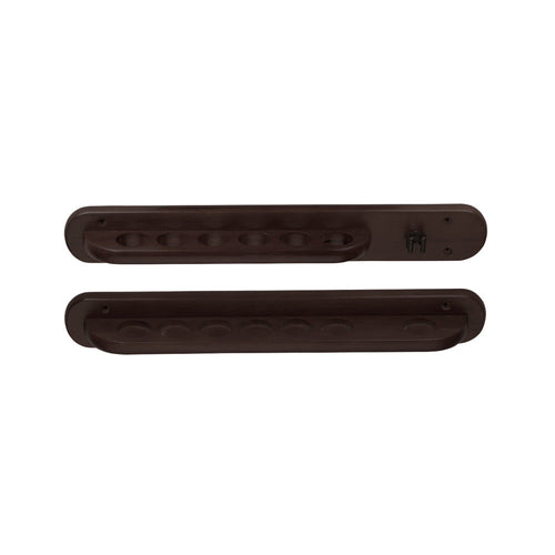 6-Cue Wall Rack with Bridge Clip