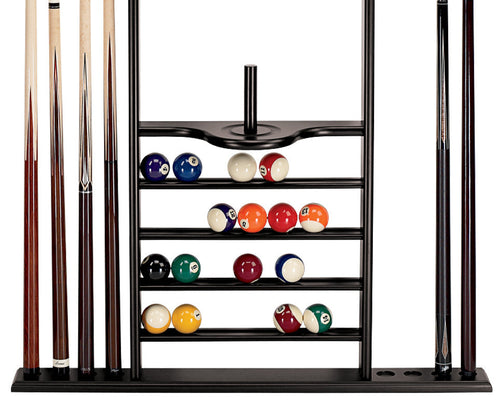 7-Cue Wall Rack (Black)