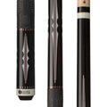 Lucasi Hybrid Black/Imitation Bone & Rose Gold Cue with Fusion G5 Grip