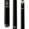 Lucasi Hybrid Midnight Black & Silver Rings Cue with Classic G5 Grip