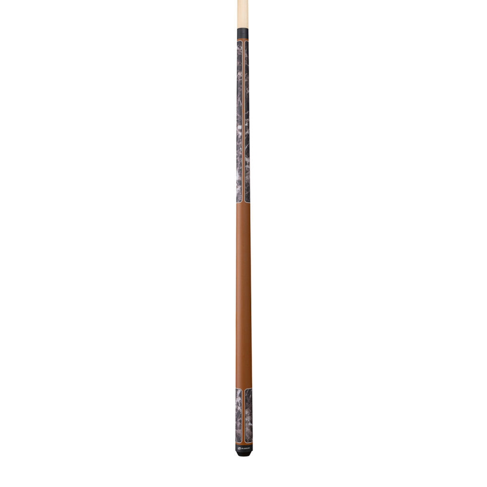 Players Brown Marble with Matte Brown Wrapless Cue
