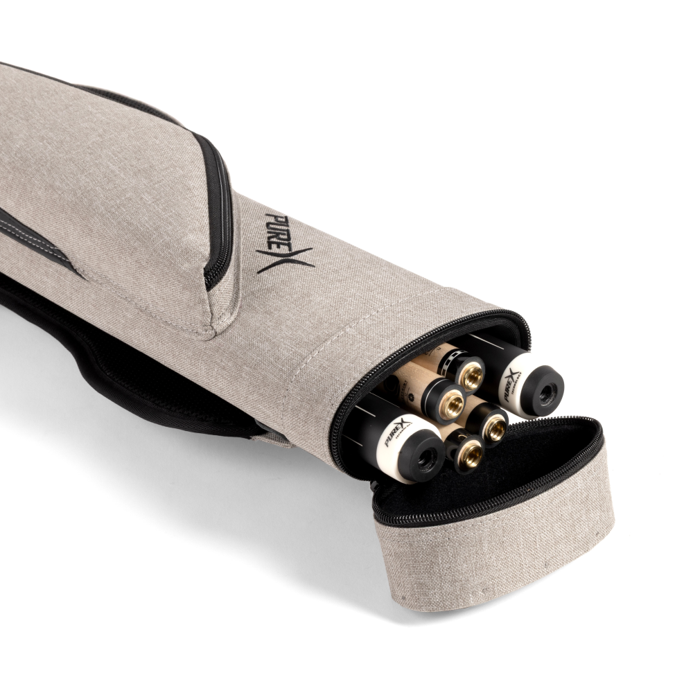 Pure X PXC624GY Polyester 2x4 Tube Cue Case