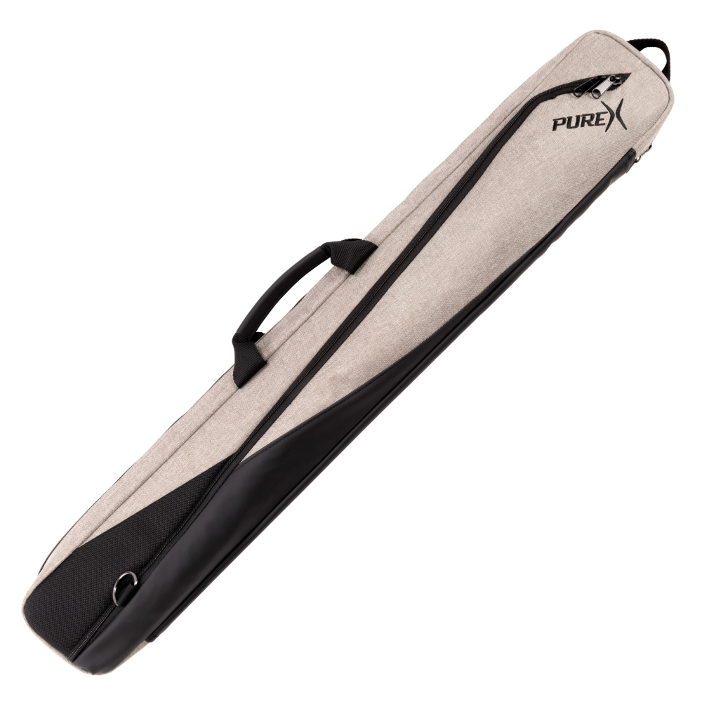 Pure X PXC724GY Polyester 2x4 Soft Cue Case