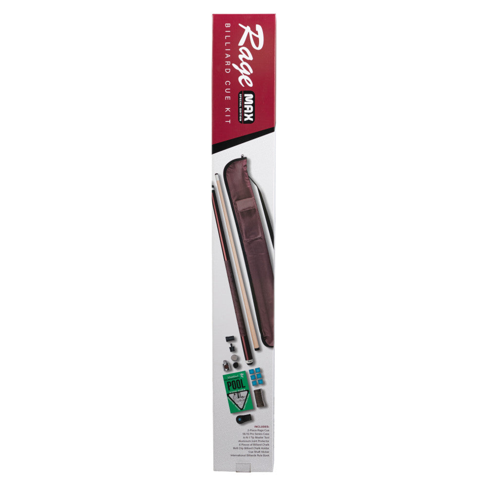 Rage Max Billiard Cue Kit