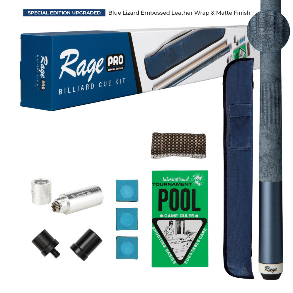 Rage Pro Billiard Cue Kit