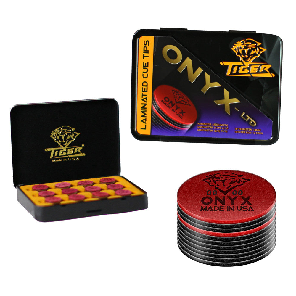 Tiger Onyx Leather Tip