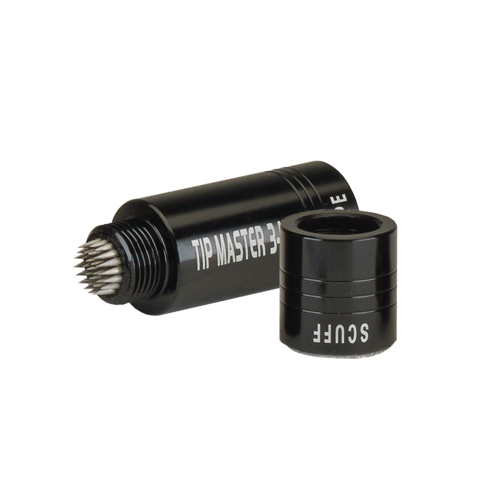 TipMaster 3-in-1 Aluminum Pool Cue Tip Tool