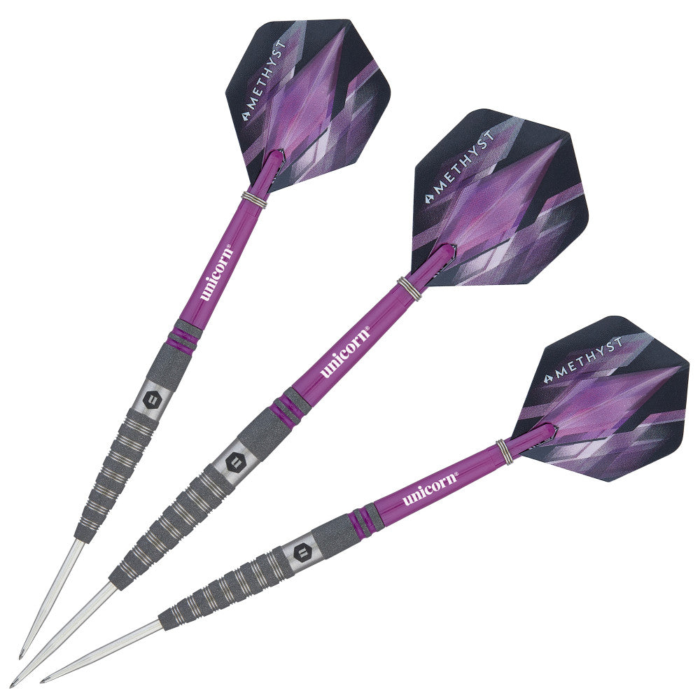 Amethyst Steel Tip Dart Set