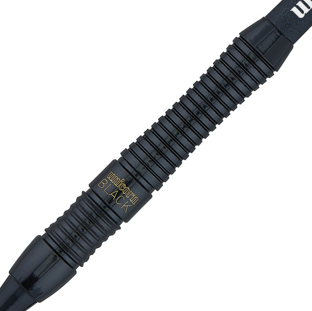 Unicorn Core Plus Black Brass Style 2 Soft Tip Dart Set
