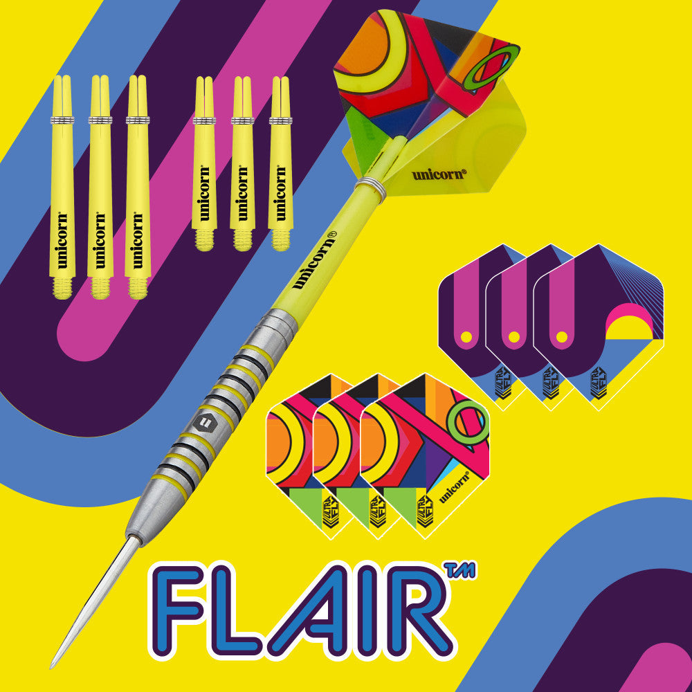 Flair Steel Tip Dart Set