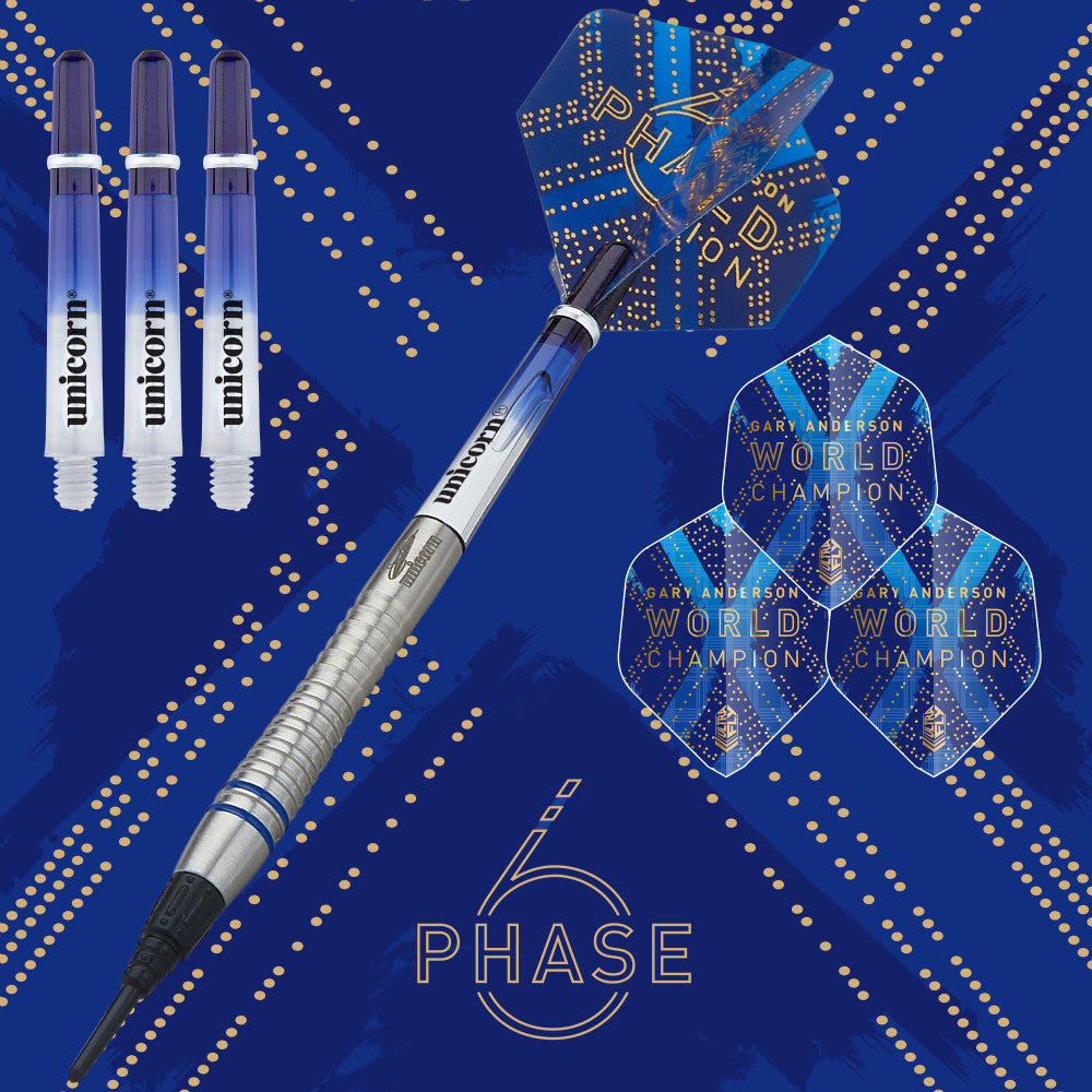 Gary Anderson Phase 6 Soft Tip Dart Set