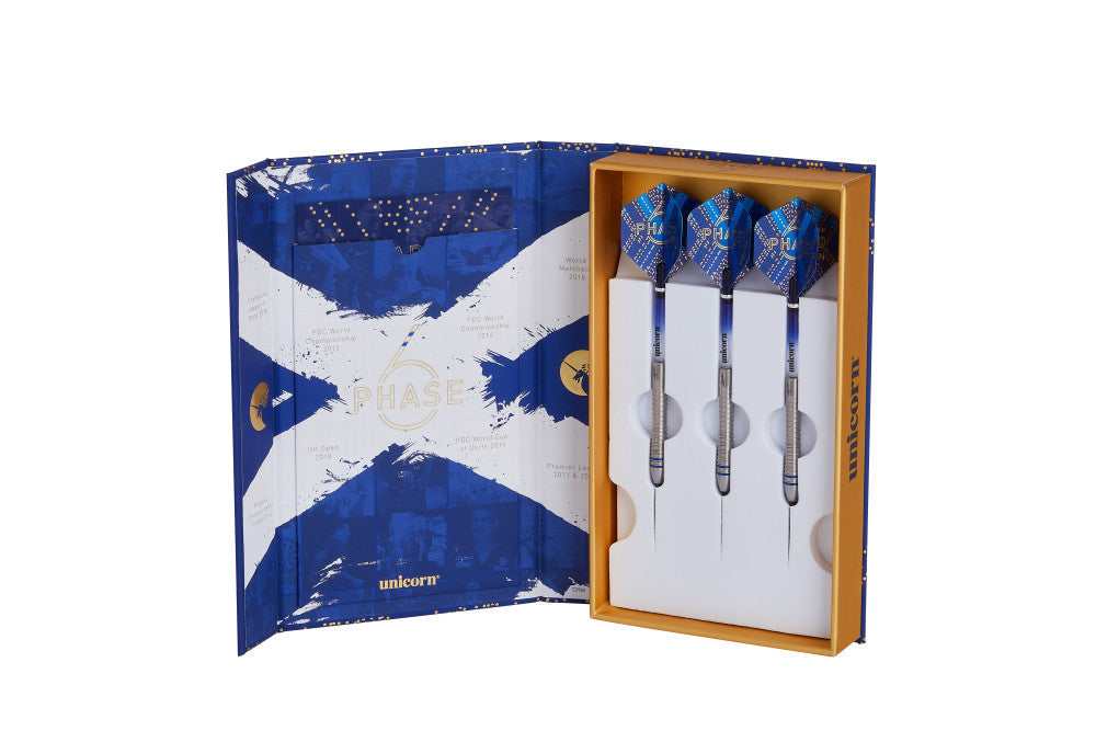 Gary Anderson Phase 6 Steel Tip Darts
