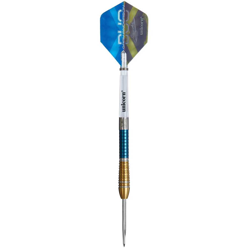 Unicorn Gary Anderson Phase 6 Duo Steel Tip Darts Set 90% Tungsten