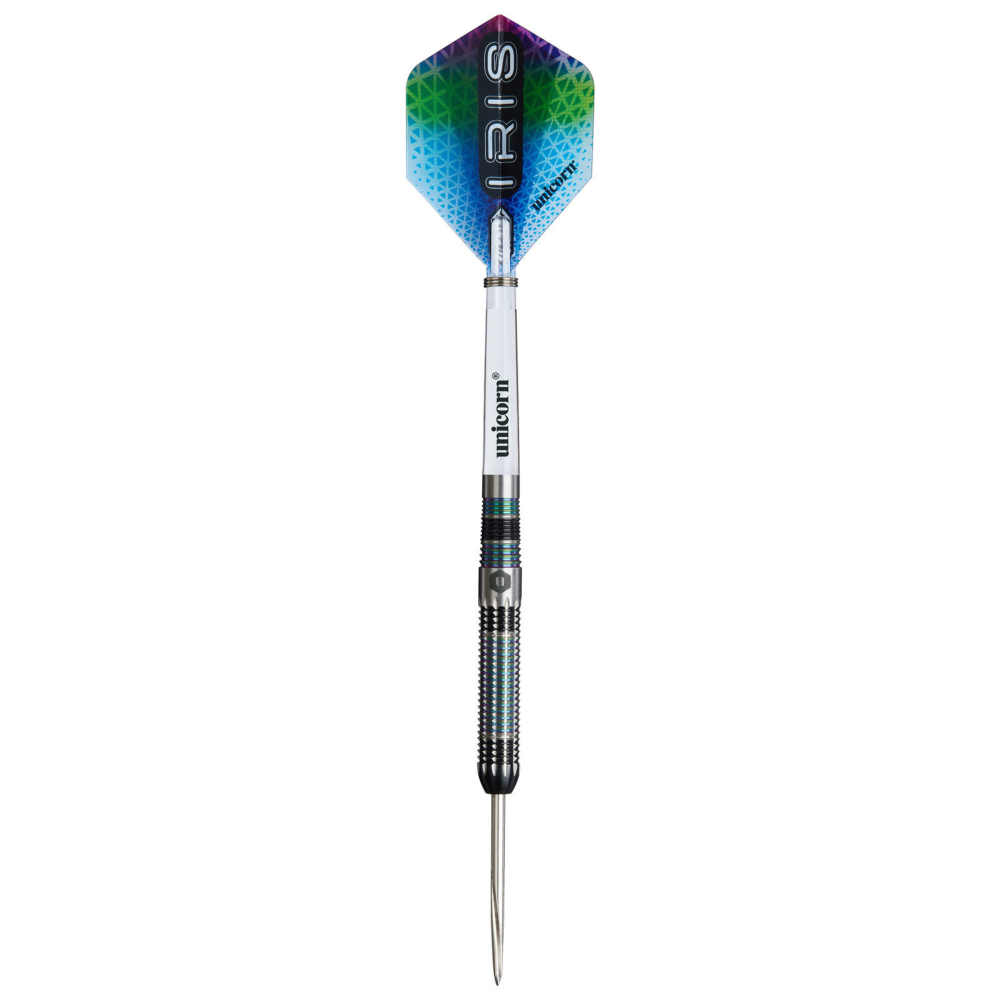 Unicorn Iris Steel Tip Dart Set - 90% Tungsten