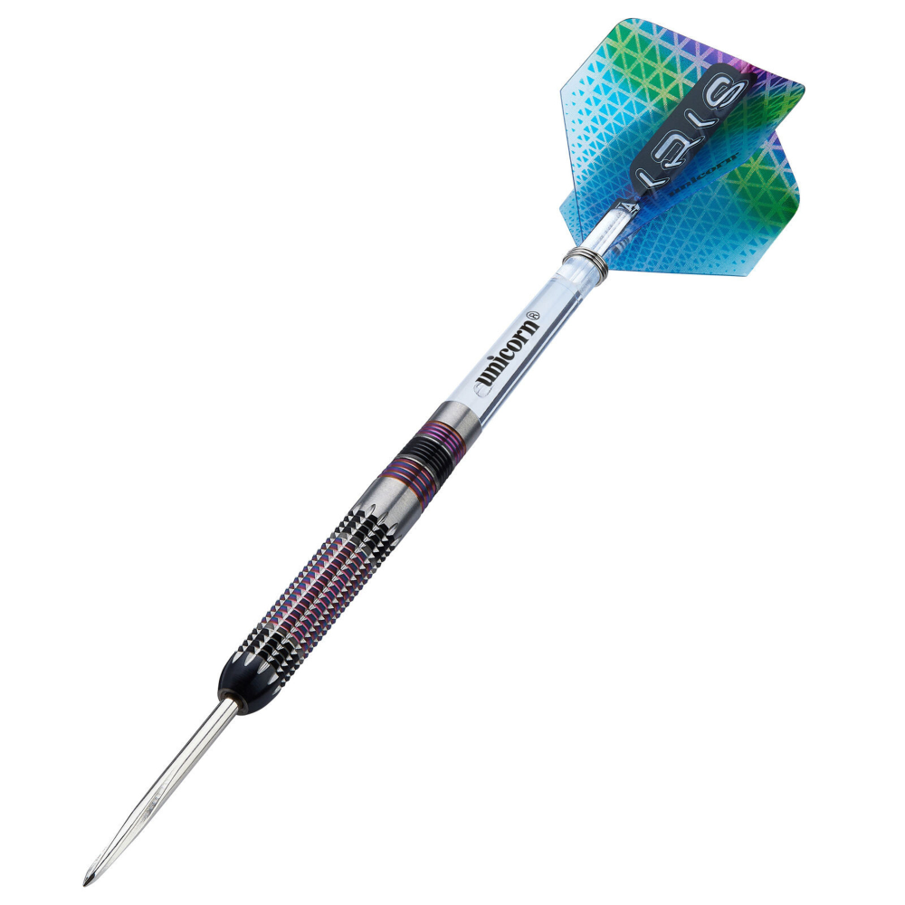 Unicorn Iris Steel Tip Dart Set - 90% Tungsten