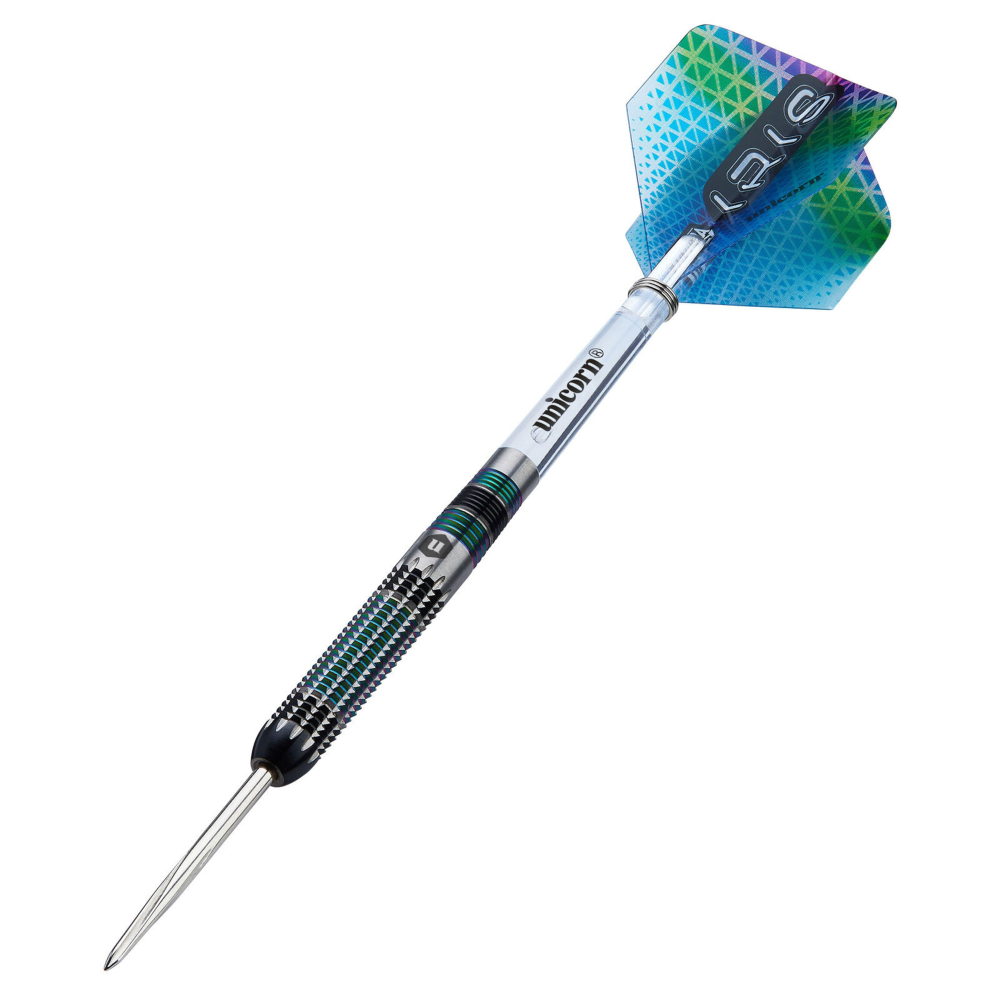 Unicorn Iris Steel Tip Dart Set - 90% Tungsten