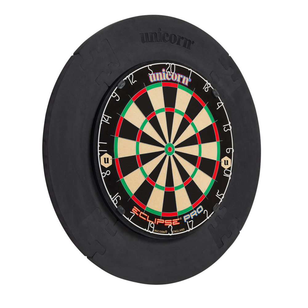 Unicorn Jigsaw Dartboard Surround Black