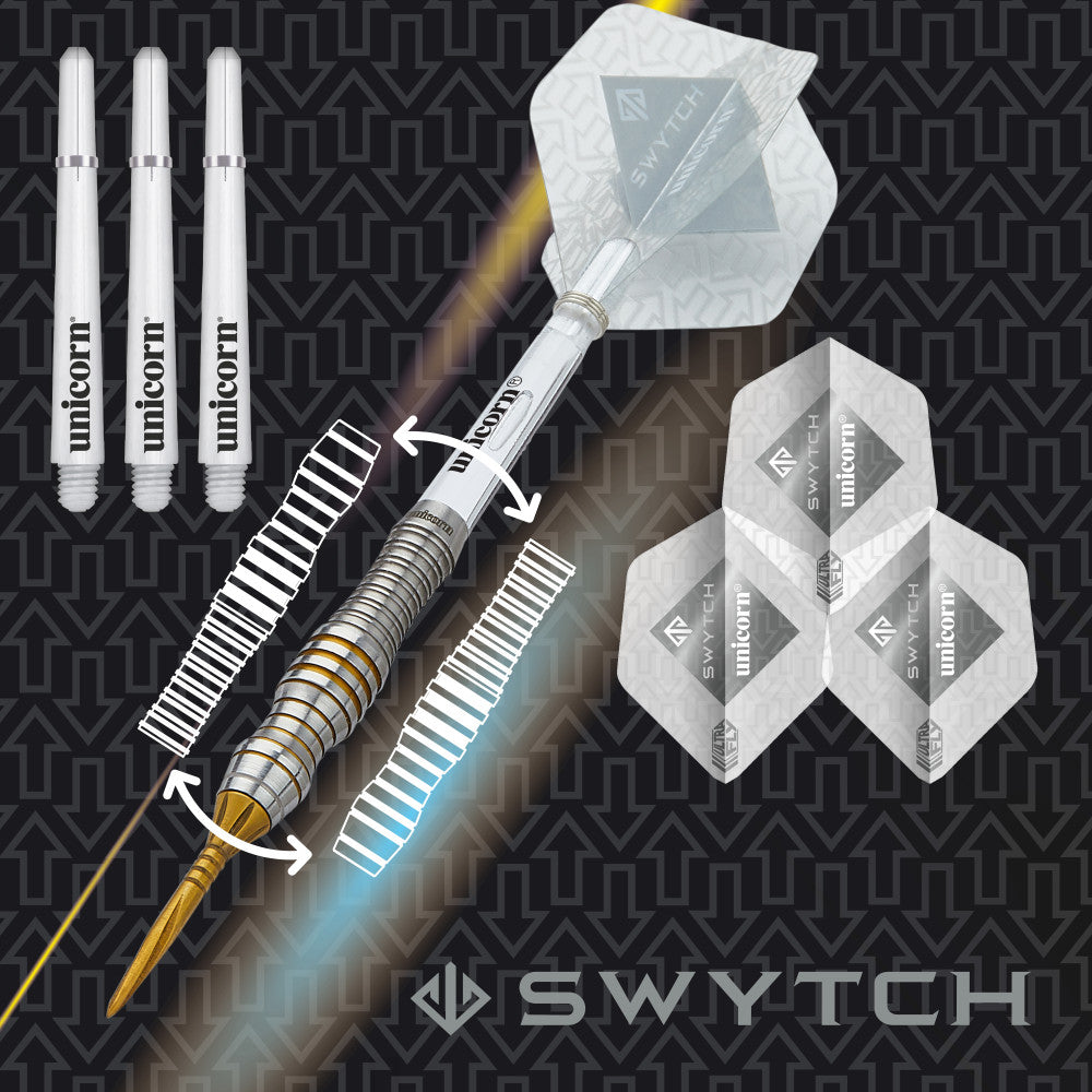 Swytch Gold Steel Tip Dart Set